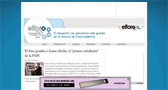 Desktop Screenshot of elforo.elfaro.net